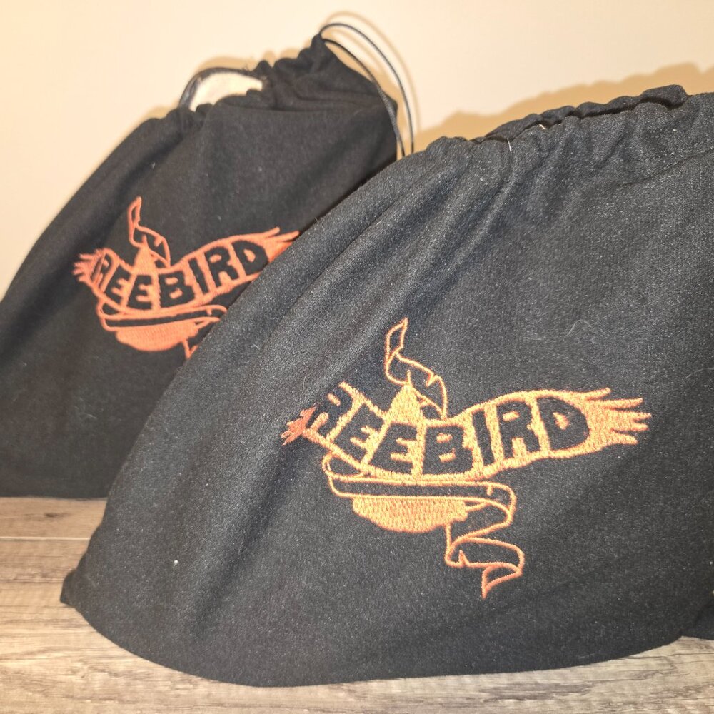 🦅 Freebird Distressed Grey Leather Buckle Boots Size 10 🦅 - Picture 4 of 10